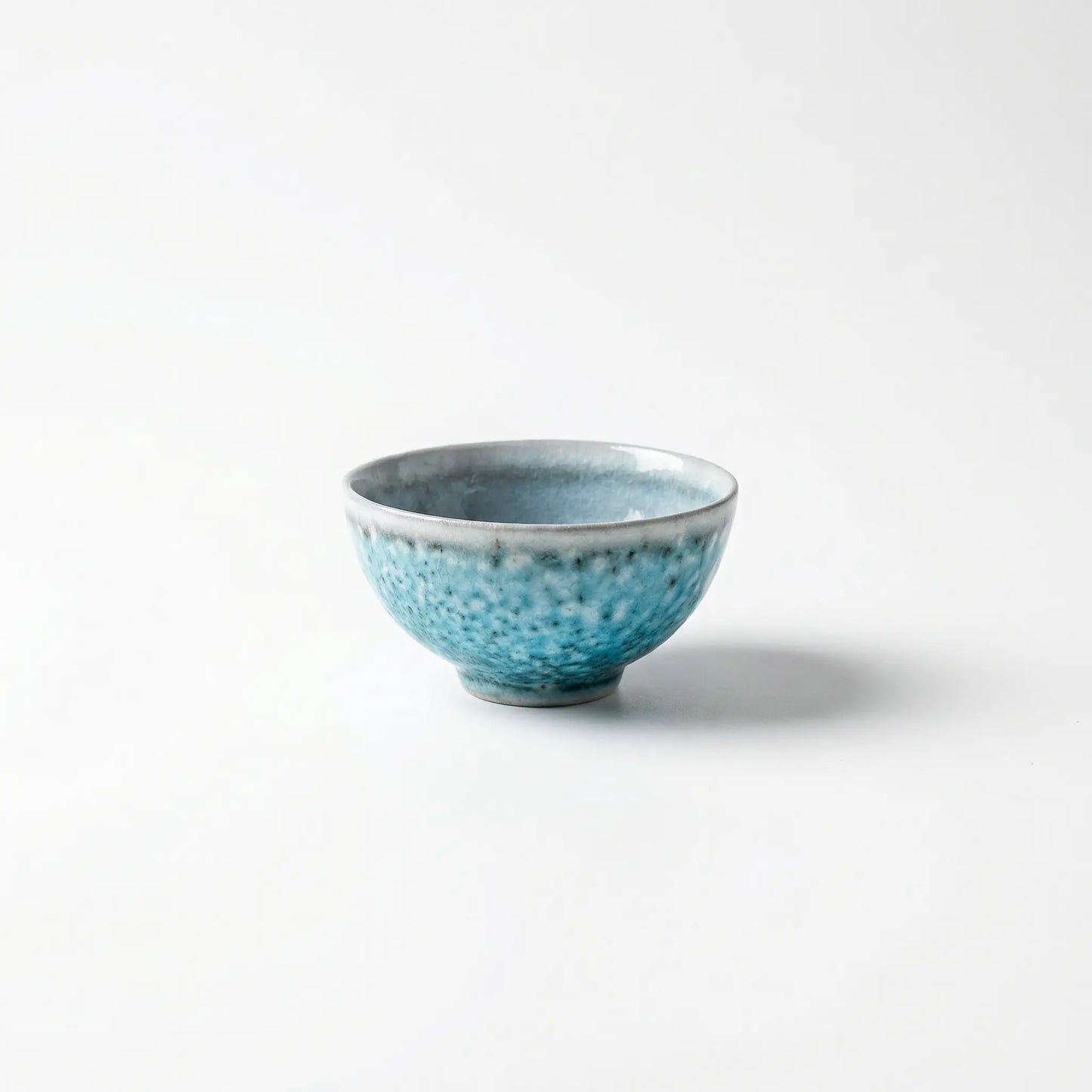 Soda-Fired Ocean Crater Teacup The Song Cha