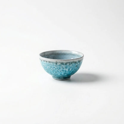 Soda-Fired Ocean Crater Teacup The Song Cha