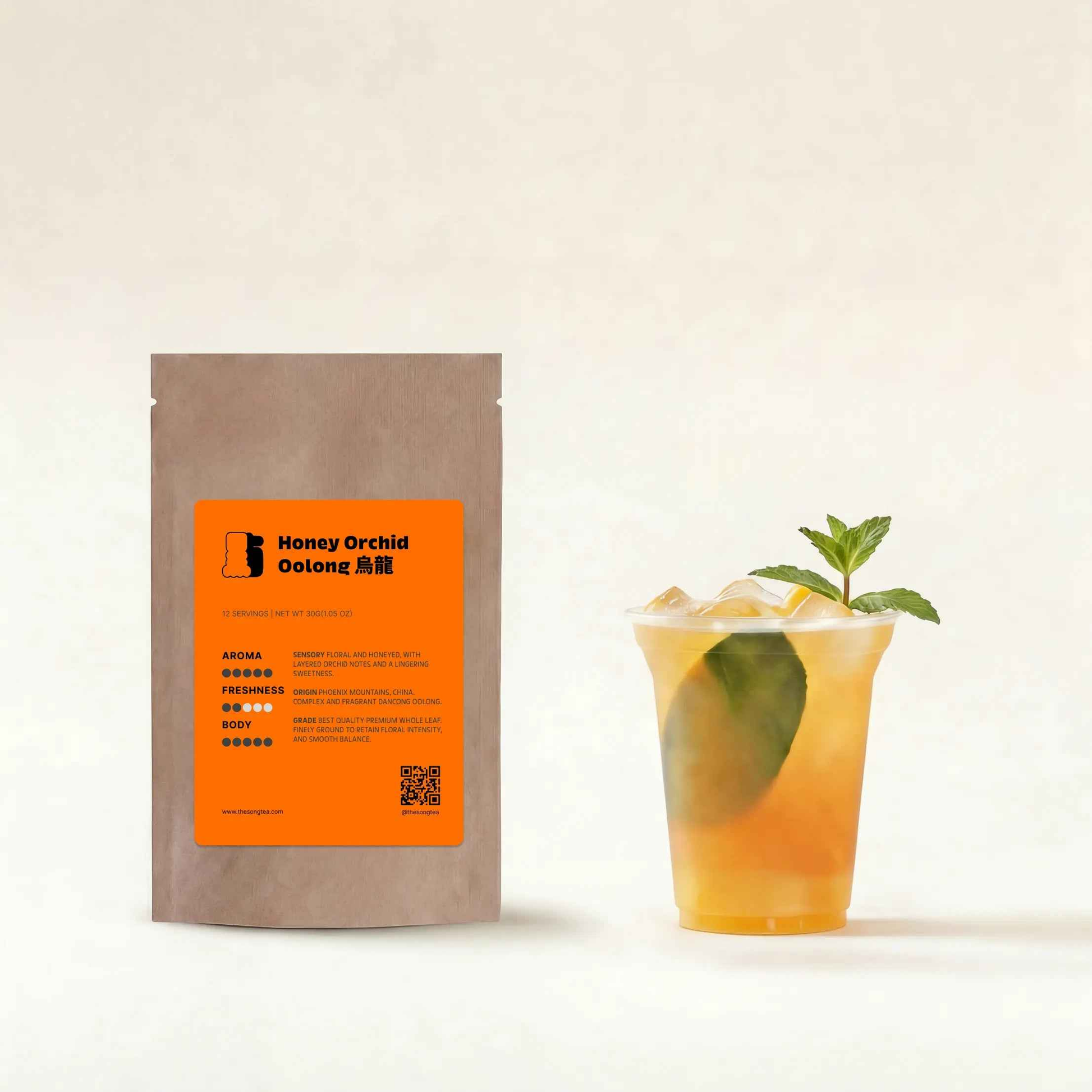 Honey Orchid – Oolong Tea Powder
