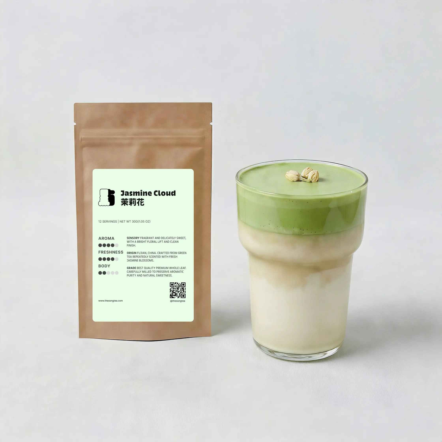 Jasmine Cloud – Green Tea Powder