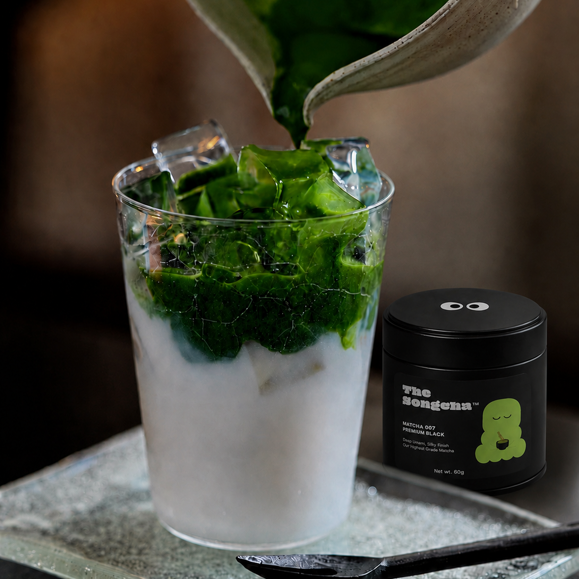 The Song Cha Matcha 007 ceremonial-grade Guizhou matcha powder