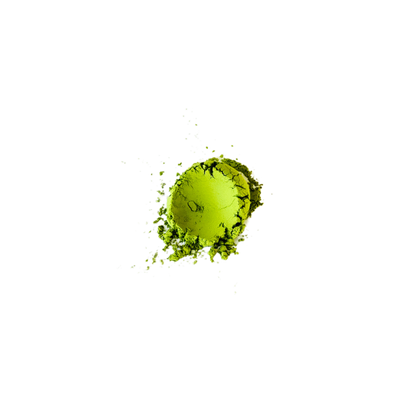 Finely milled Guizhou matcha powder close-up